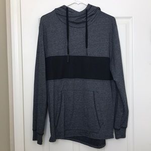 Hooded sweatshirt gray men’s The Rail